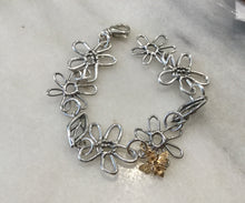 Load image into Gallery viewer, Nature’s Summer Sterling Silver Link Bracelet