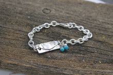 Load image into Gallery viewer, Heart&#39;s Sterling Silver Link Bracelet